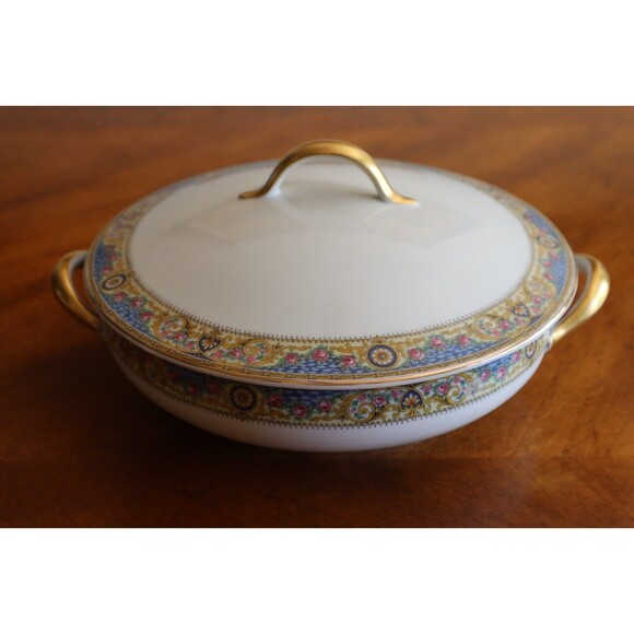 Charles Field Haviland Limoges Soup Tureen Bowl France CFH9 Covered Lid Dish - Picture 10 of 13